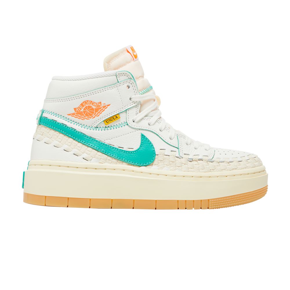 Pre-owned Air Jordan Union La X Bephie's Beauty Supply X Wmns 1 Elevate High Sp 'summer Of '96' In Cream