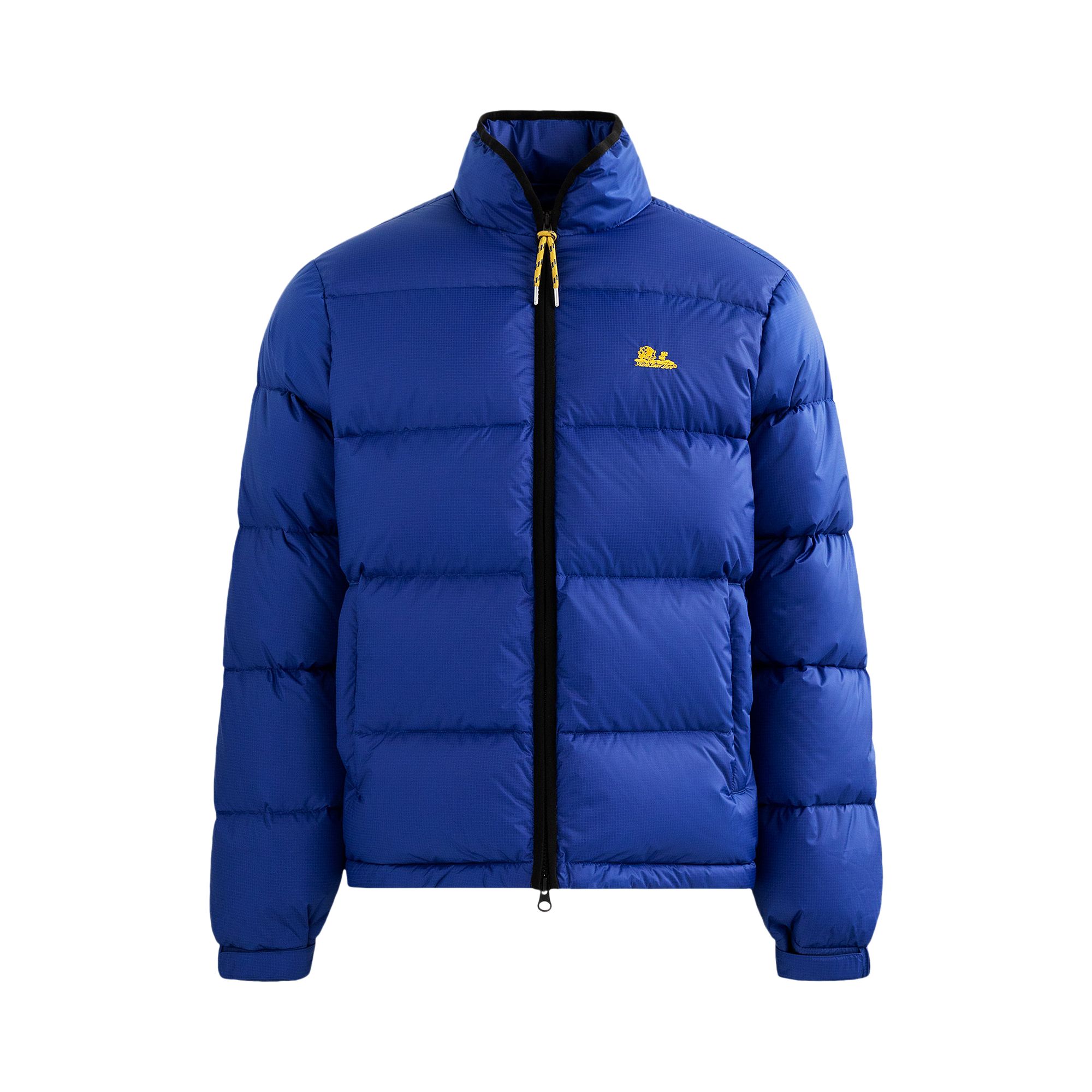 Pre-owned Aimé Leon Dore Unisphere Down Puffer Jacket 'bluing' | Blue | Men's Size Xl