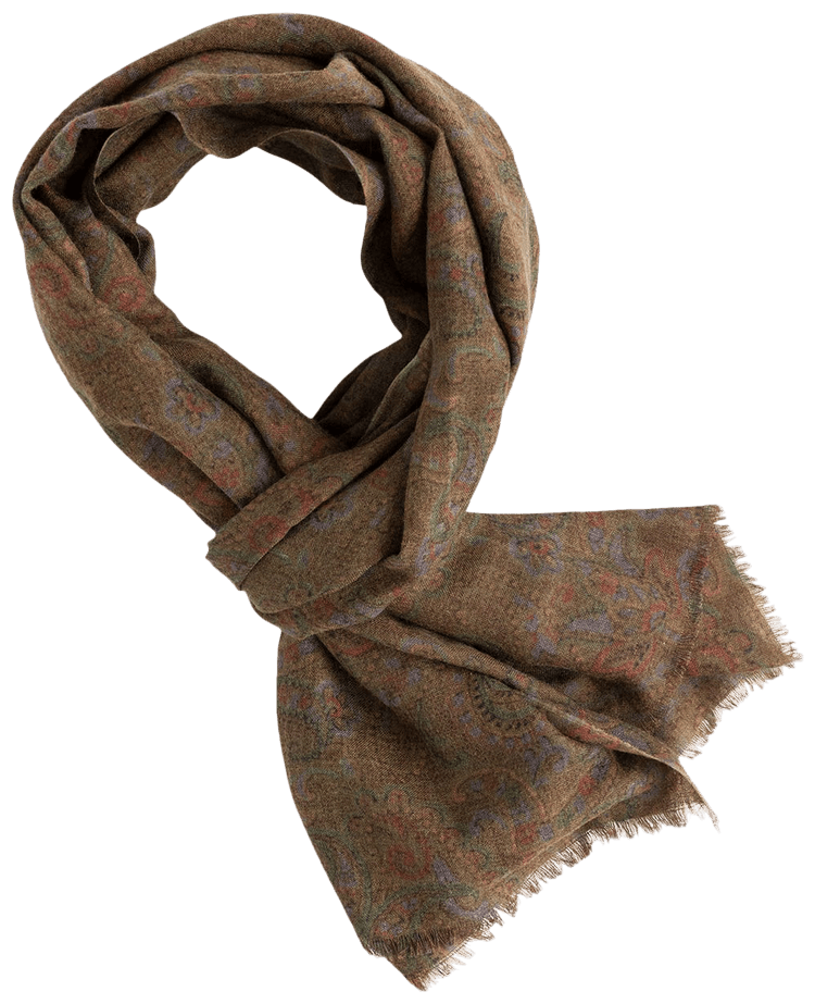 Aime Leon Dore Eyelet Knit Scarf Cream/White