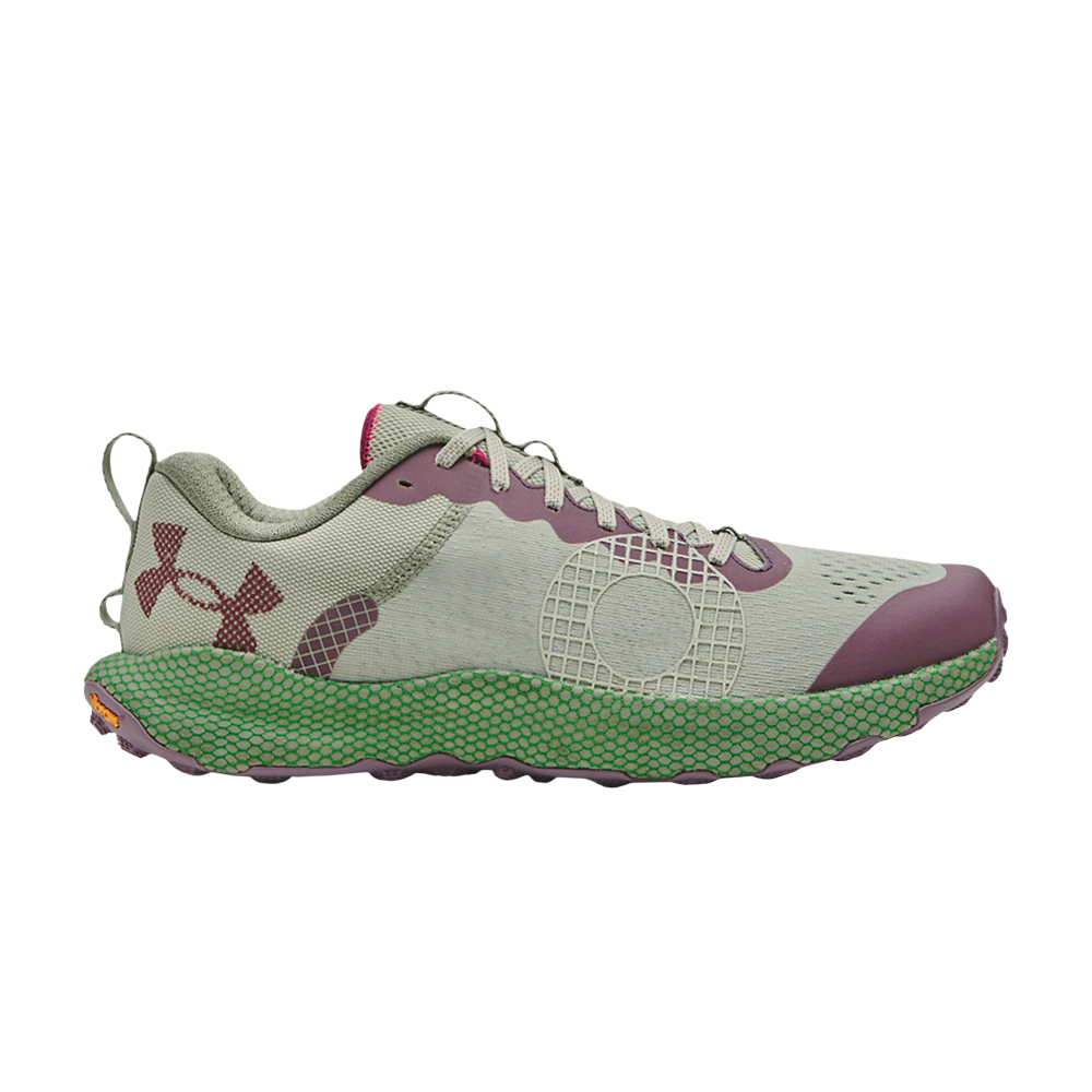 Pre-owned Under Armour Hovr Speed 'olive Tint Deep Red' In Green