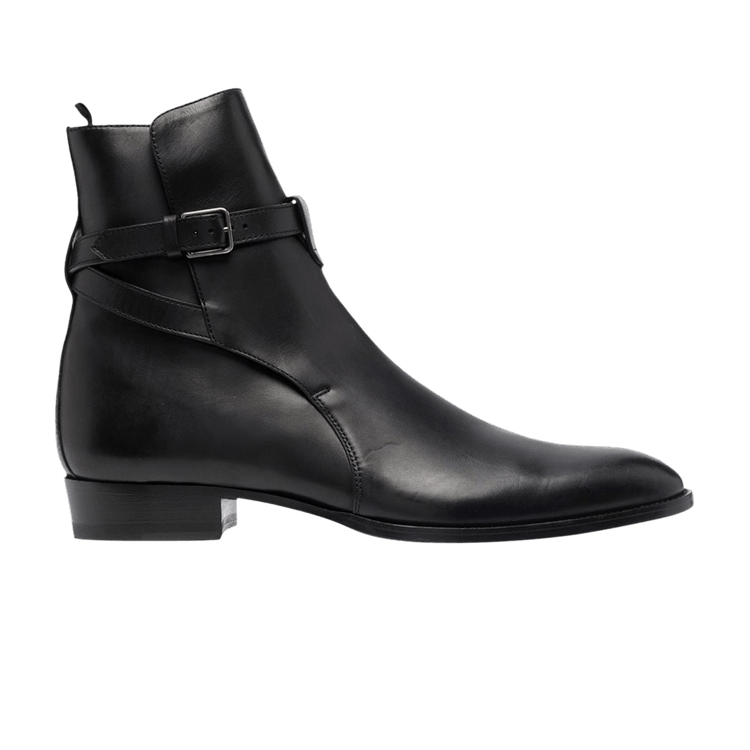 Achetez des Saint Laurent Wyatt 30 Jodhpur Boot Black 663414 1YL00 1000 GOAT FR