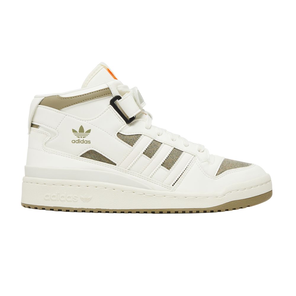 ADIDAS ORIGINALS FORUM MID 'OFF WHITE ORBIT GREEN'
