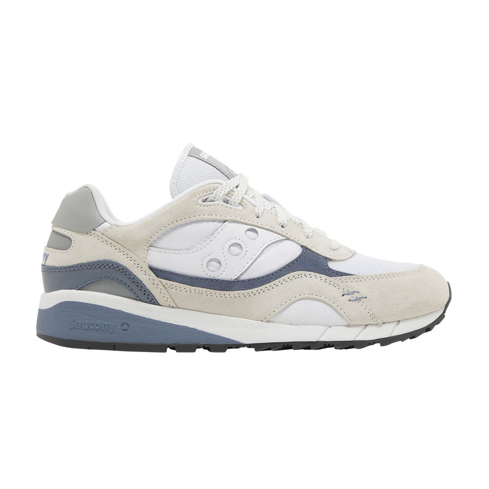 Pre-owned Saucony Shadow 6000 'white Navy'