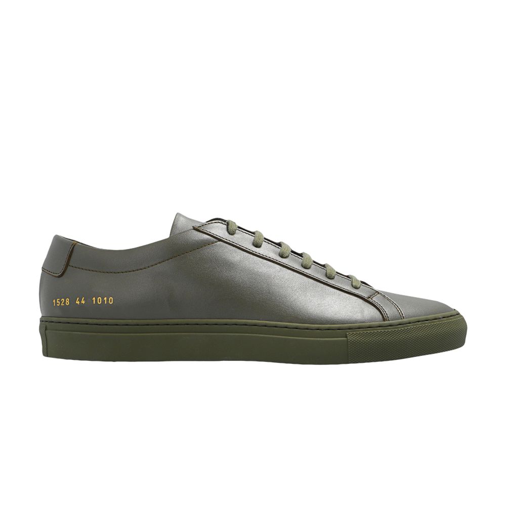 Pre-owned Common Projects Achilles Low 'olive' | Green | Men's Size 41