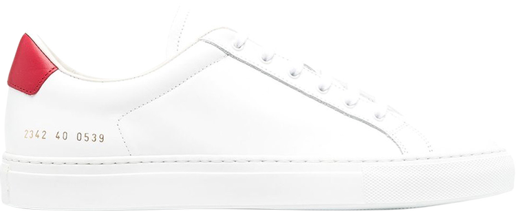 Common Projects Retro Low 'White Red'