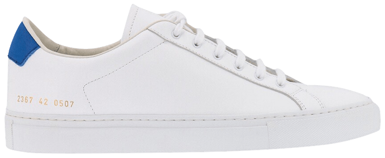 Common Projects Retro Low White Blue