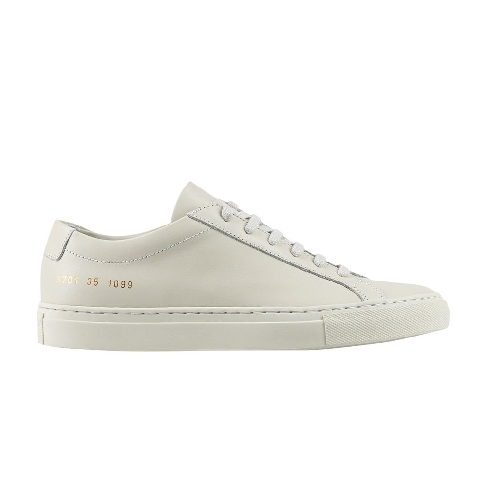 Pre-owned Common Projects Wmns Achilles Low 'tofu' | White | Women's Size 36