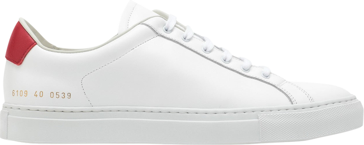Common Projects Wmns Retro Low 'White Red'