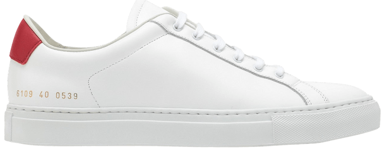 Common Projects Wmns Retro Low 'White Red'