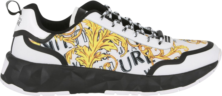 Versace Jeans Atom Low 'Baroque Print - White Gold'