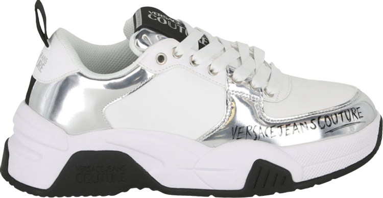 Versace Jeans Couture Low 'White Silver'