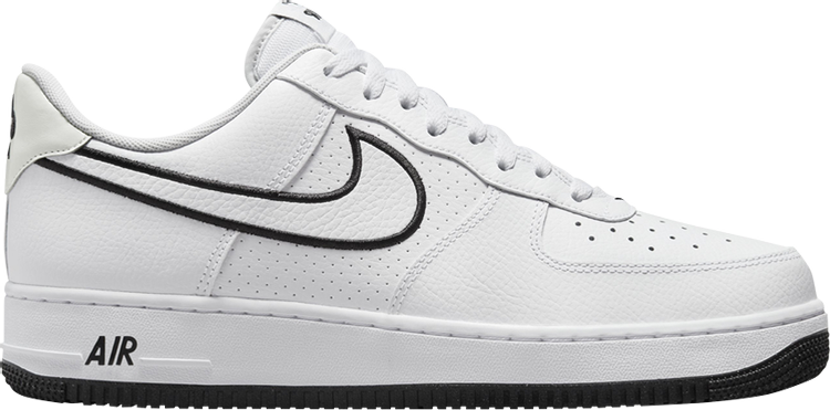 Air Force 1 '07 'Embroidered Swoosh - White Black'
