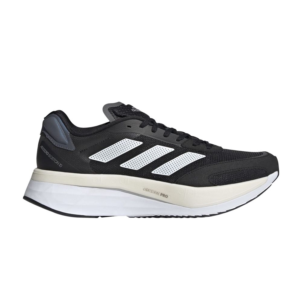 Adizero Boston 10 Wide 'Black White' - GZ5426
