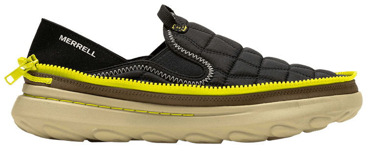 Merrell Hut Moc 2 Packable Black Hi Viz