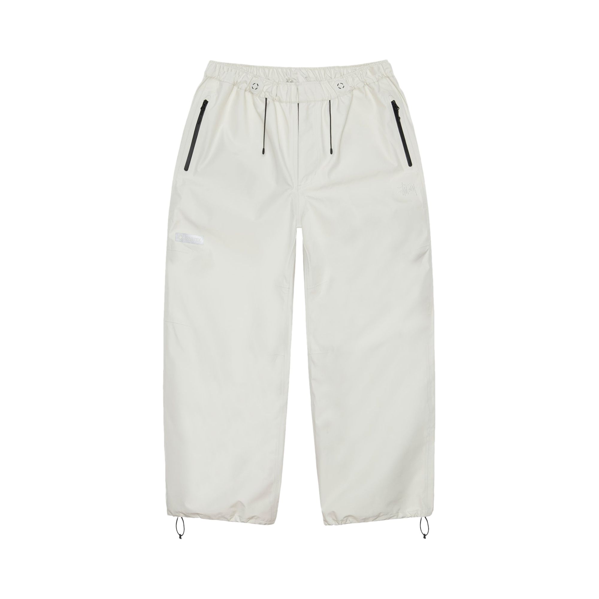 Pre-owned Stussy Gore‑tex Recycled Over Trouser 'cream'