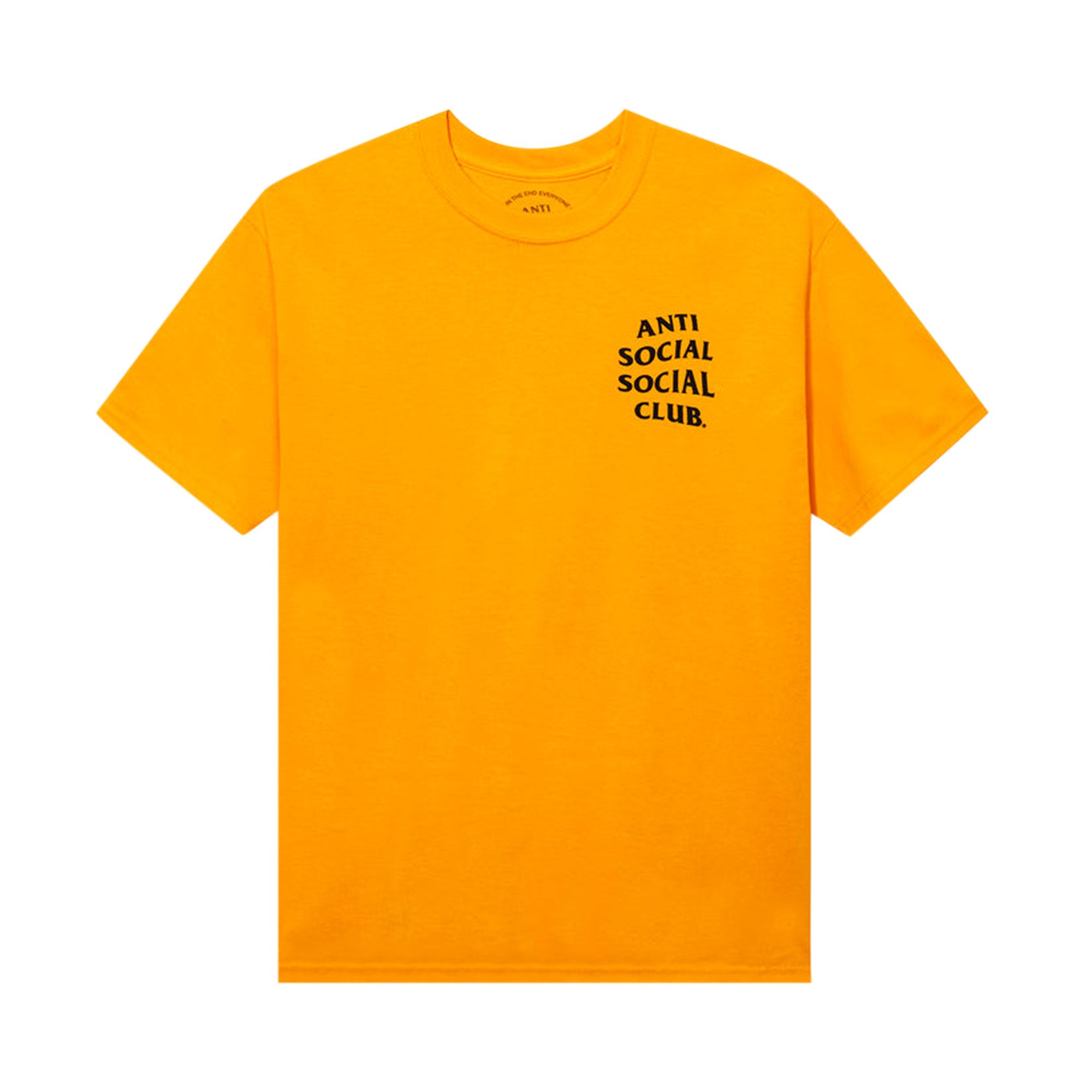 Anti Social Social Club Mind Games Tee 'Gold' | Men's Size L