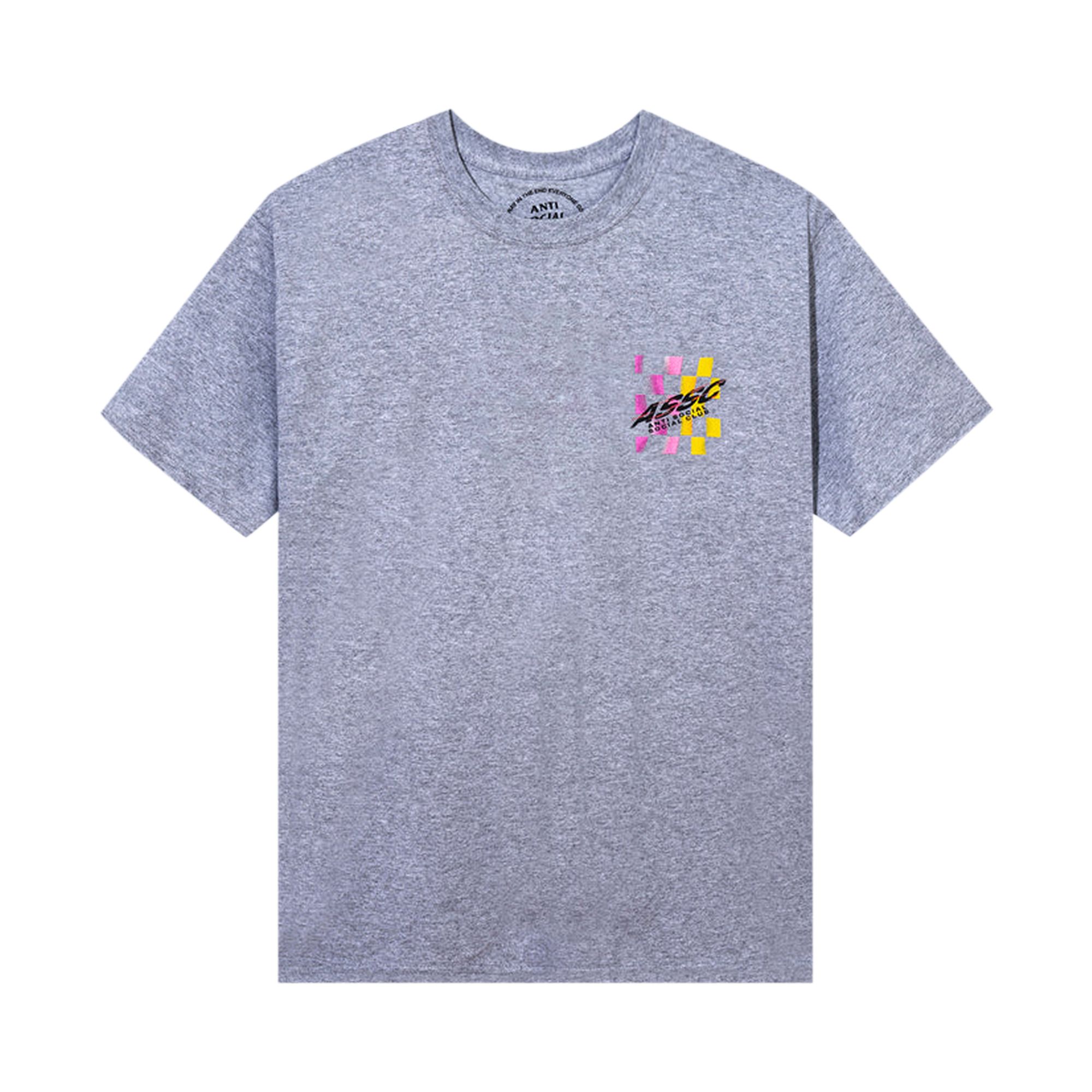 Anti Social Social Club For Granted Tee 'Athletic Heather' | Grey | Men's Size M