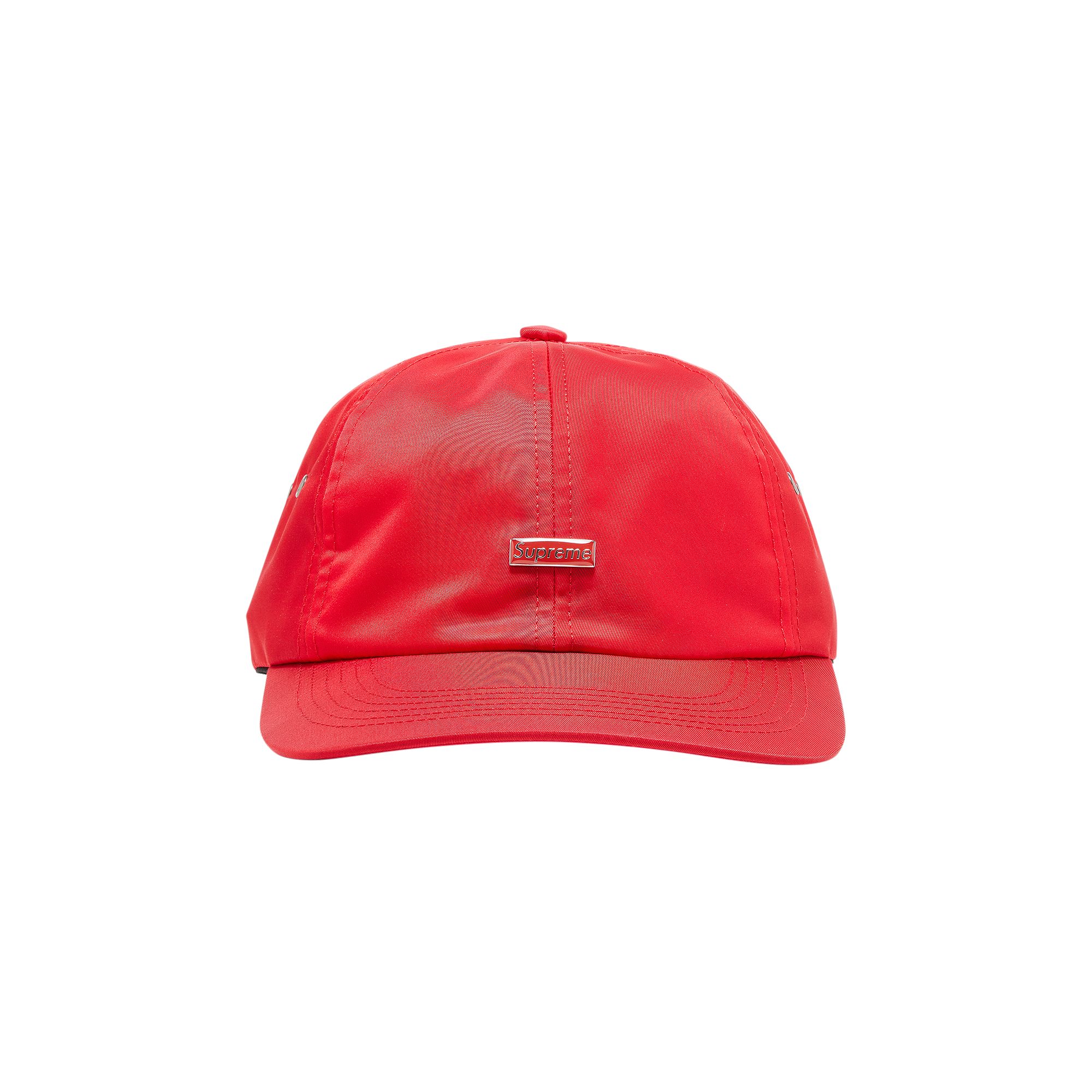 Supreme Enamel Logo 6-Panel 'Red' | Men's Size Onesize