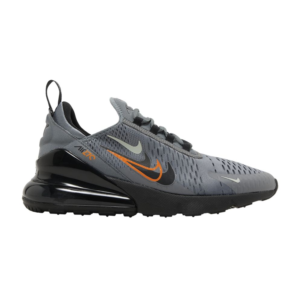Nike Air Max 270 'Multi-Swoosh - Smoke Grey Mandarin' | Men's Size 15
