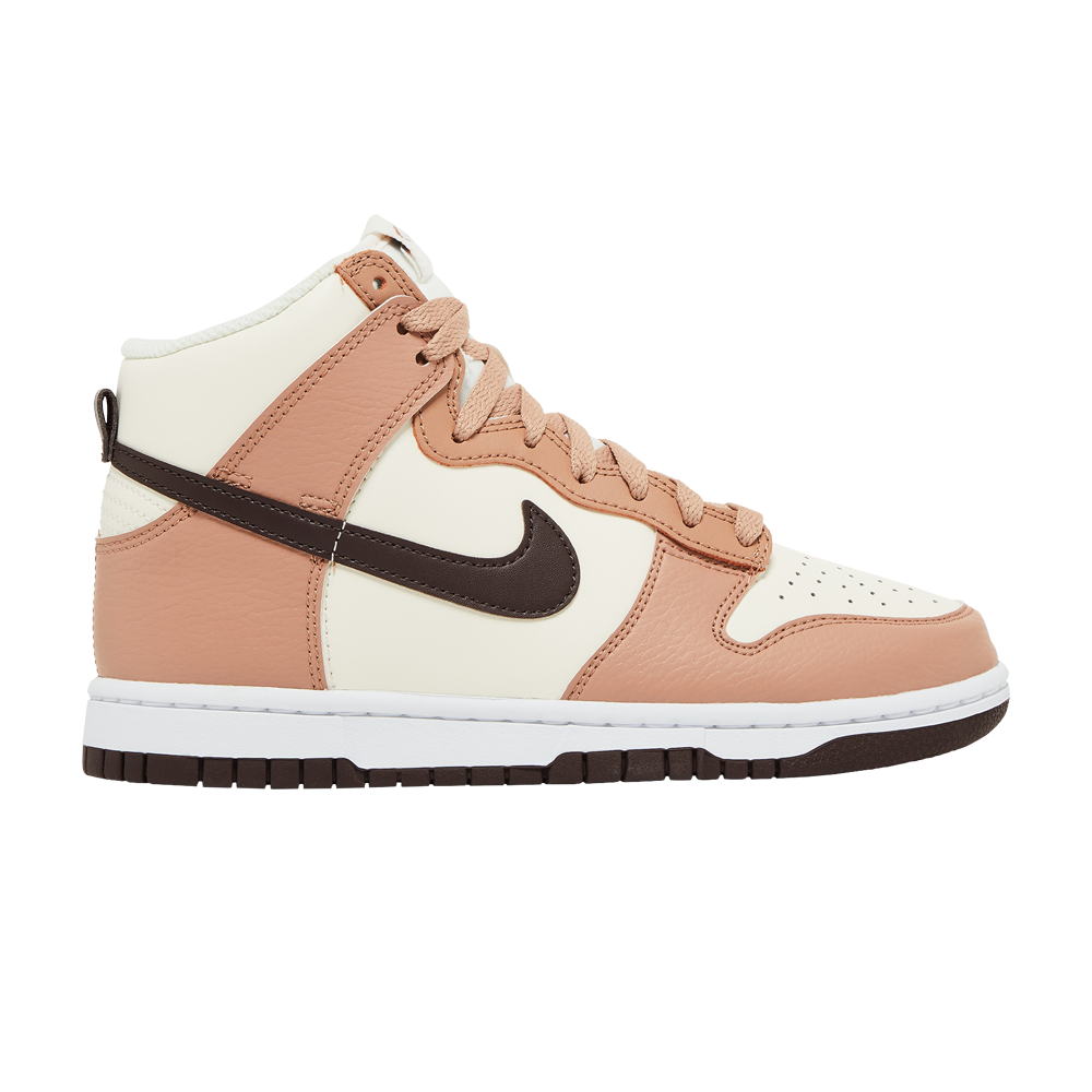 Pre-owned Nike Wmns Dunk High 'dusted Clay' In Brown