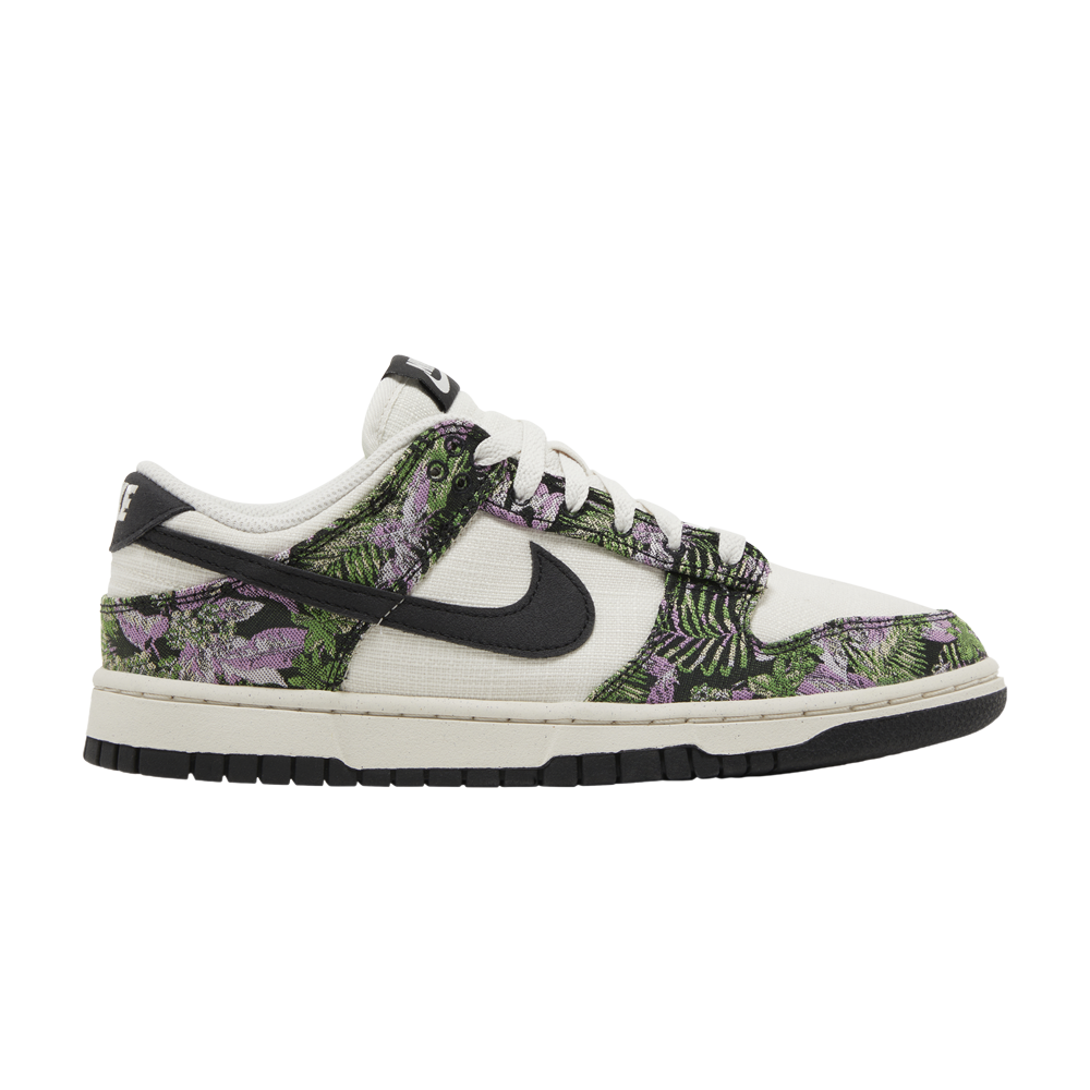 Pre-owned Nike Wmns Dunk Low Next Nature 'floral Tapestry' In Cream