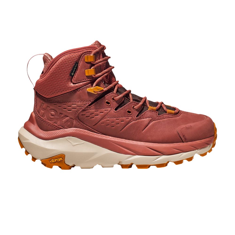 Pre-owned Hoka Wmns Kaha 2 Gore-tex 'hot Sauce' In Red