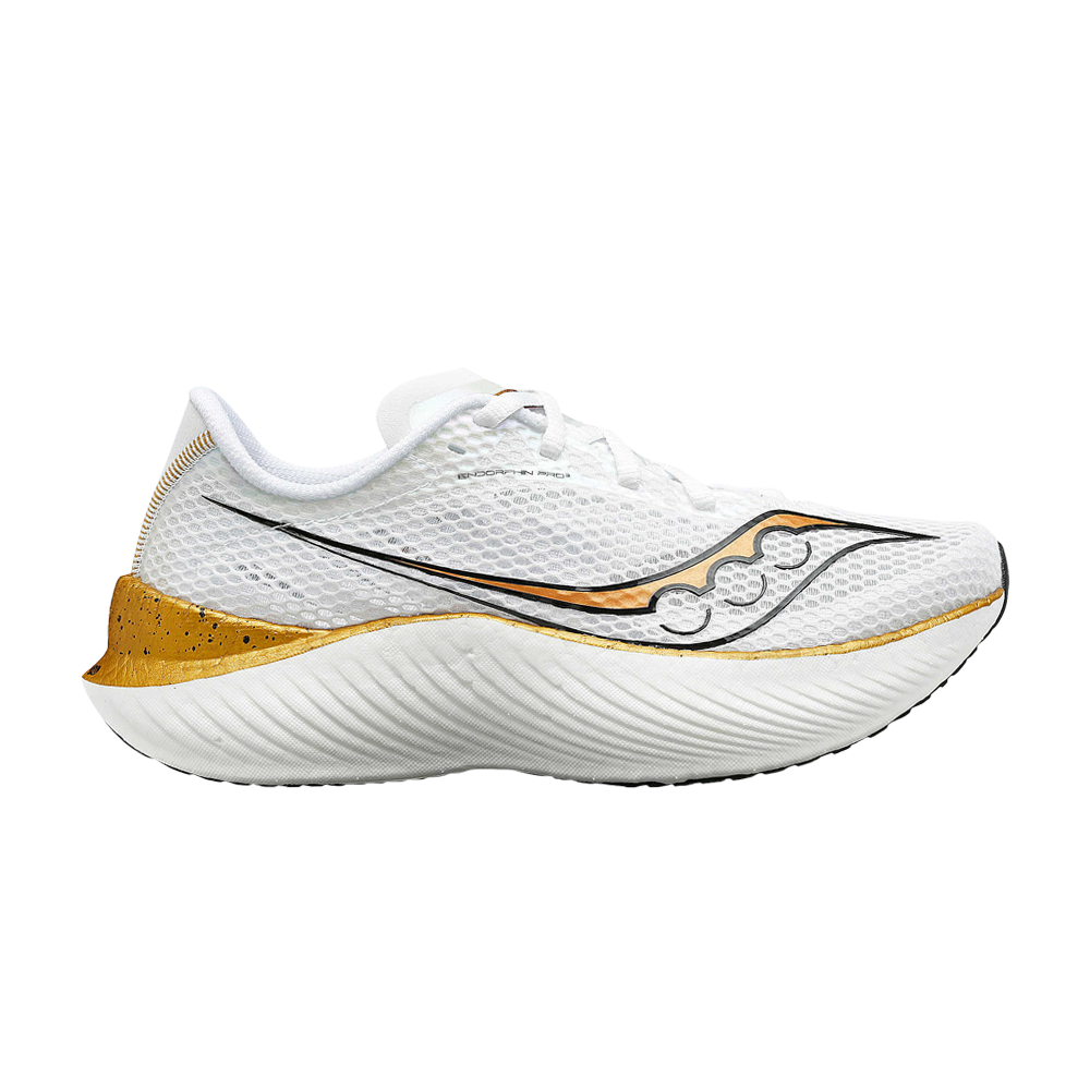 Pre-owned Saucony Wmns Endorphin Pro 3 'white Gold'