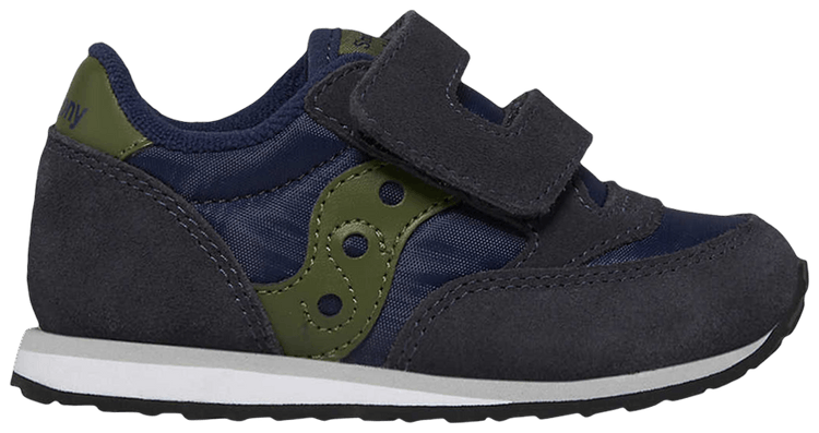 Saucony Jazz Hook  Loop Big Kid Navy Olive