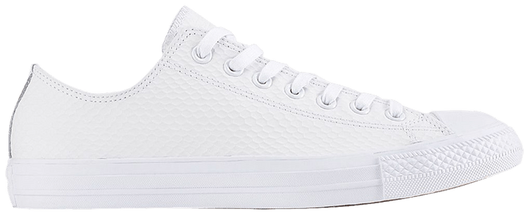 Converse Chuck Taylor All Star Low White Snakeskin