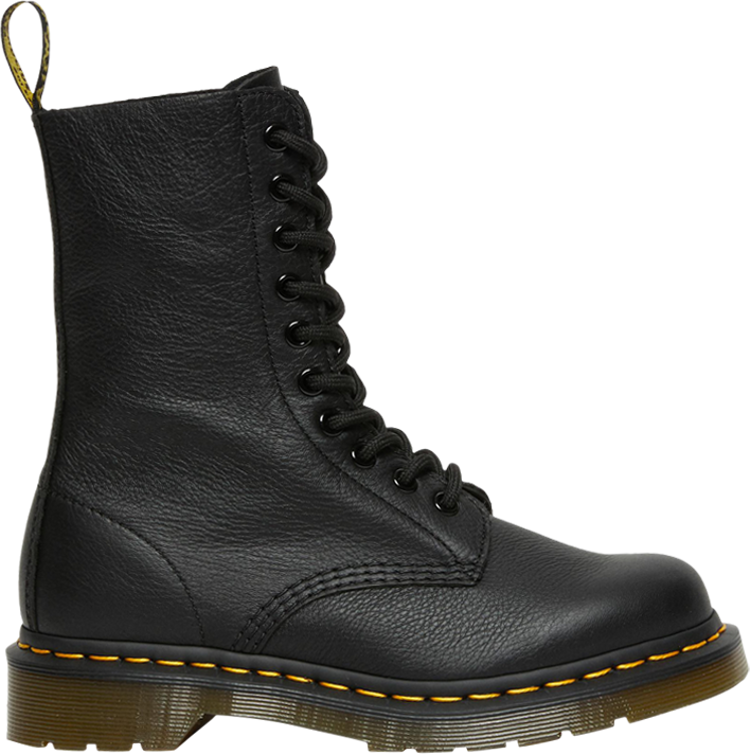 Wmns 1490 Virginia Leather Mid Calf Boot Black