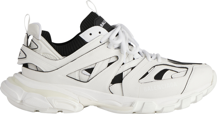 Balenciaga Track Sock Sneaker White Black