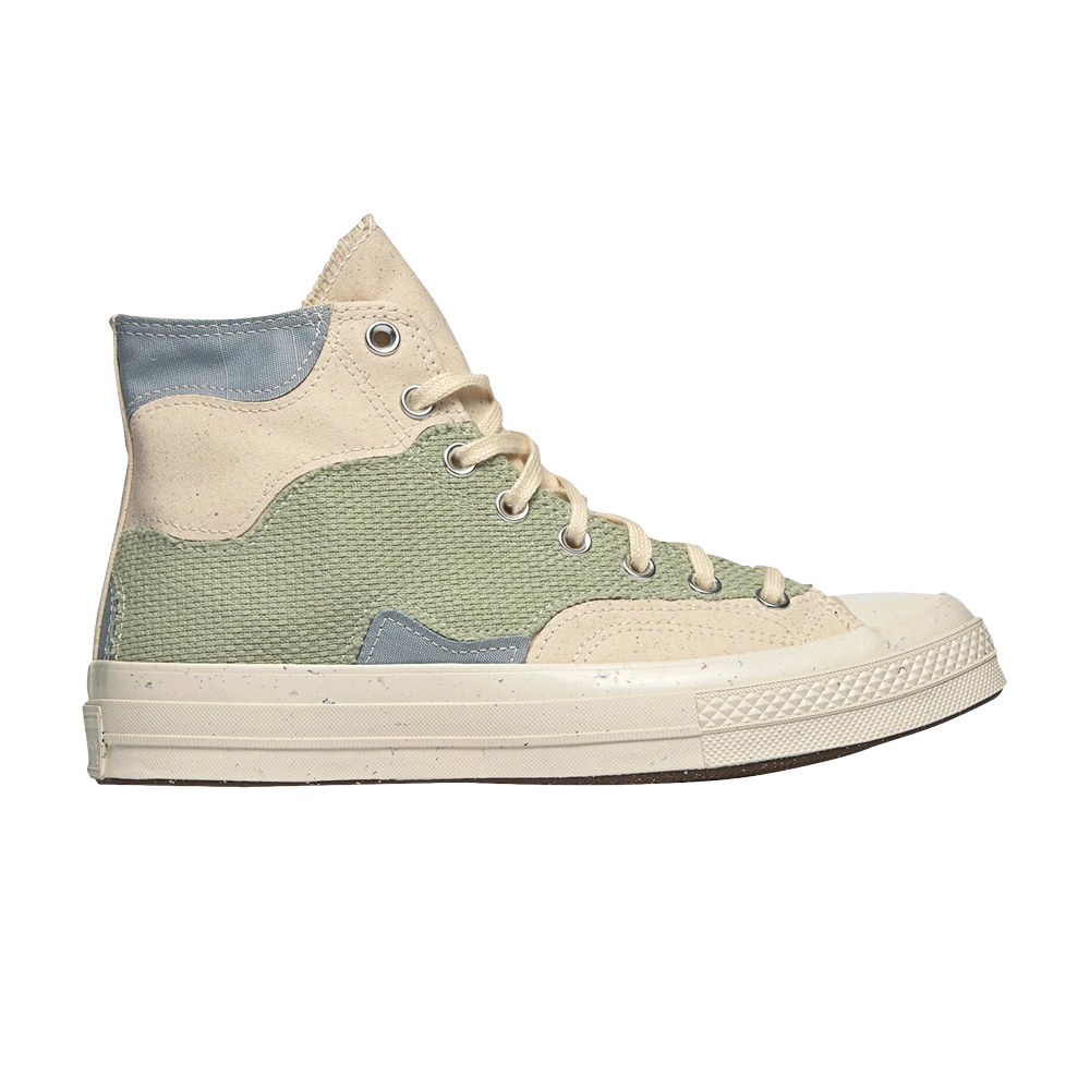 Pre-owned Converse Chuck 70 High 'craft Mix - Natural Summit Sage' In Green