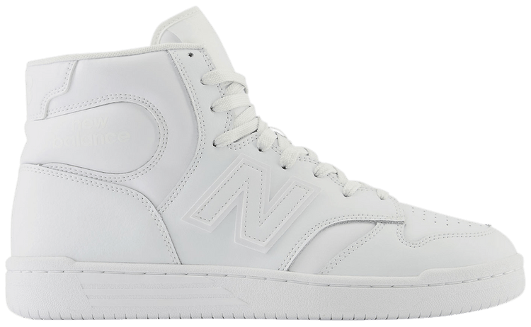 New Balance 480 High Triple White