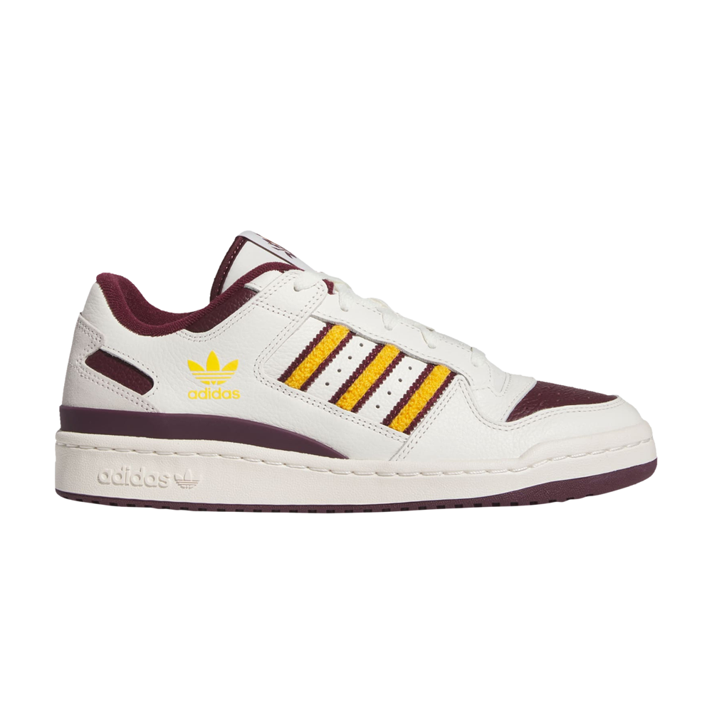 Pre-owned Adidas Originals Ncaa X Forum Low 'arizona State' In White