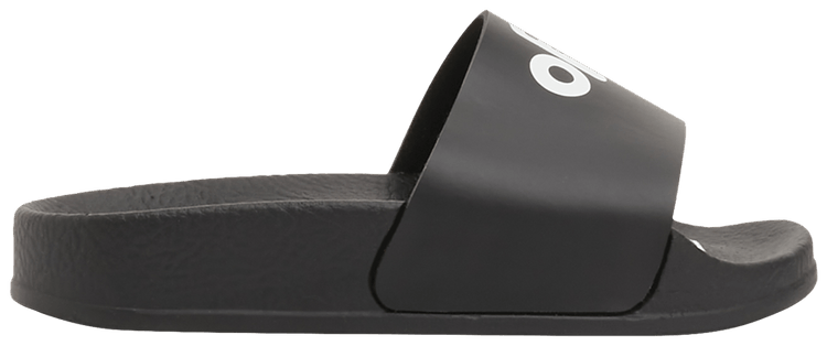 Off White Off Flat Pool Sliders Kids Black White