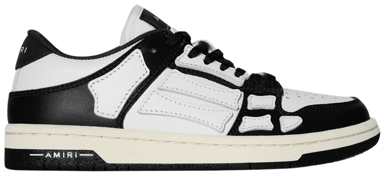 Amiri Skel Top Low Kids Black White 2023