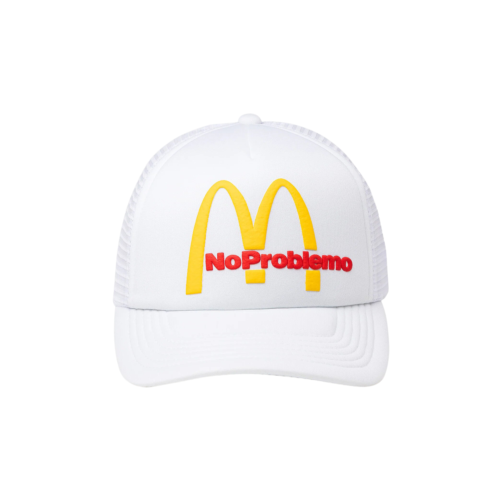 Pre-owned Aries Fast Food Trucker Cap 'white'