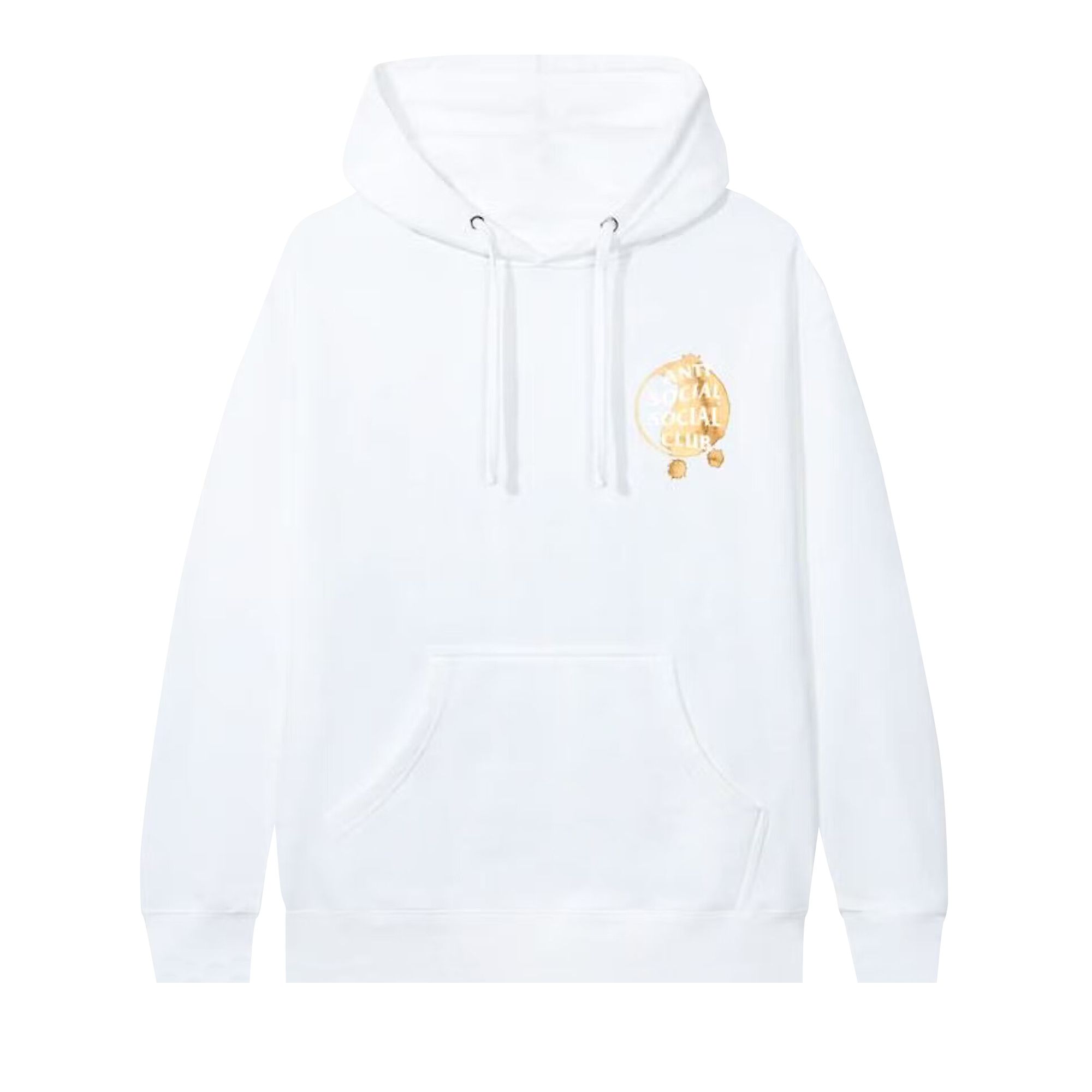 Pre-owned Anti Social Social Club Every Morning Hoodie 'white' | Men's Size Xl