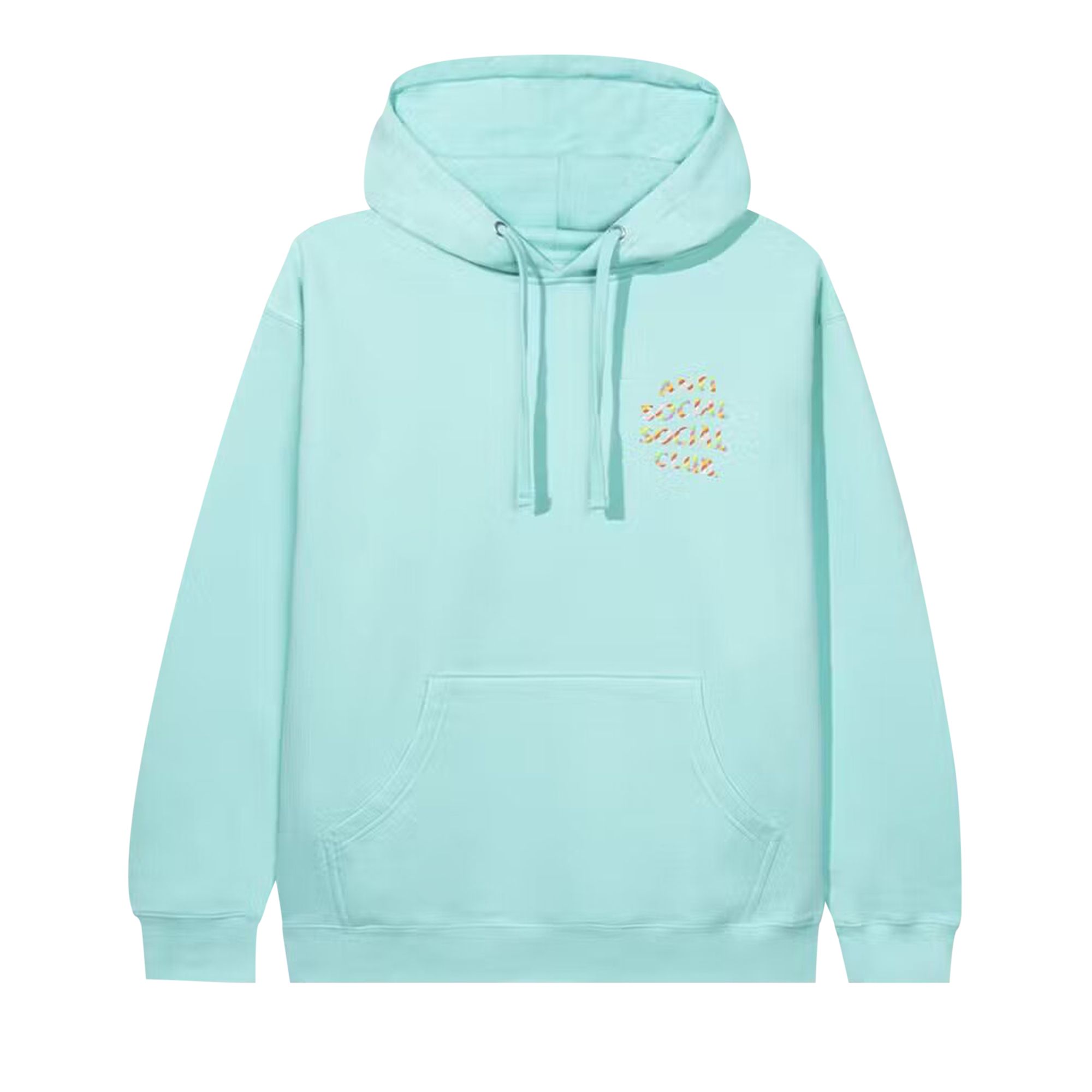 Pre-owned Anti Social Social Club Sweeter Than You Thing Hoodie 'mint' | Blue | Men's Size Xxl