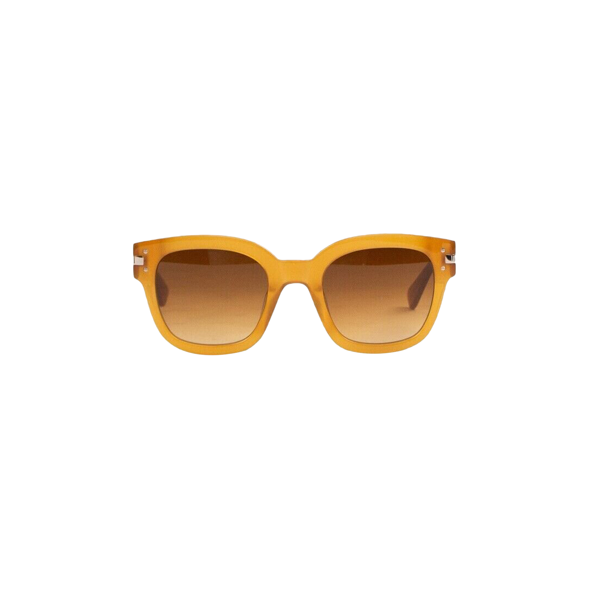 Pre-owned Amiri Classic Logo Sunglasses 'tobacco' In Brown