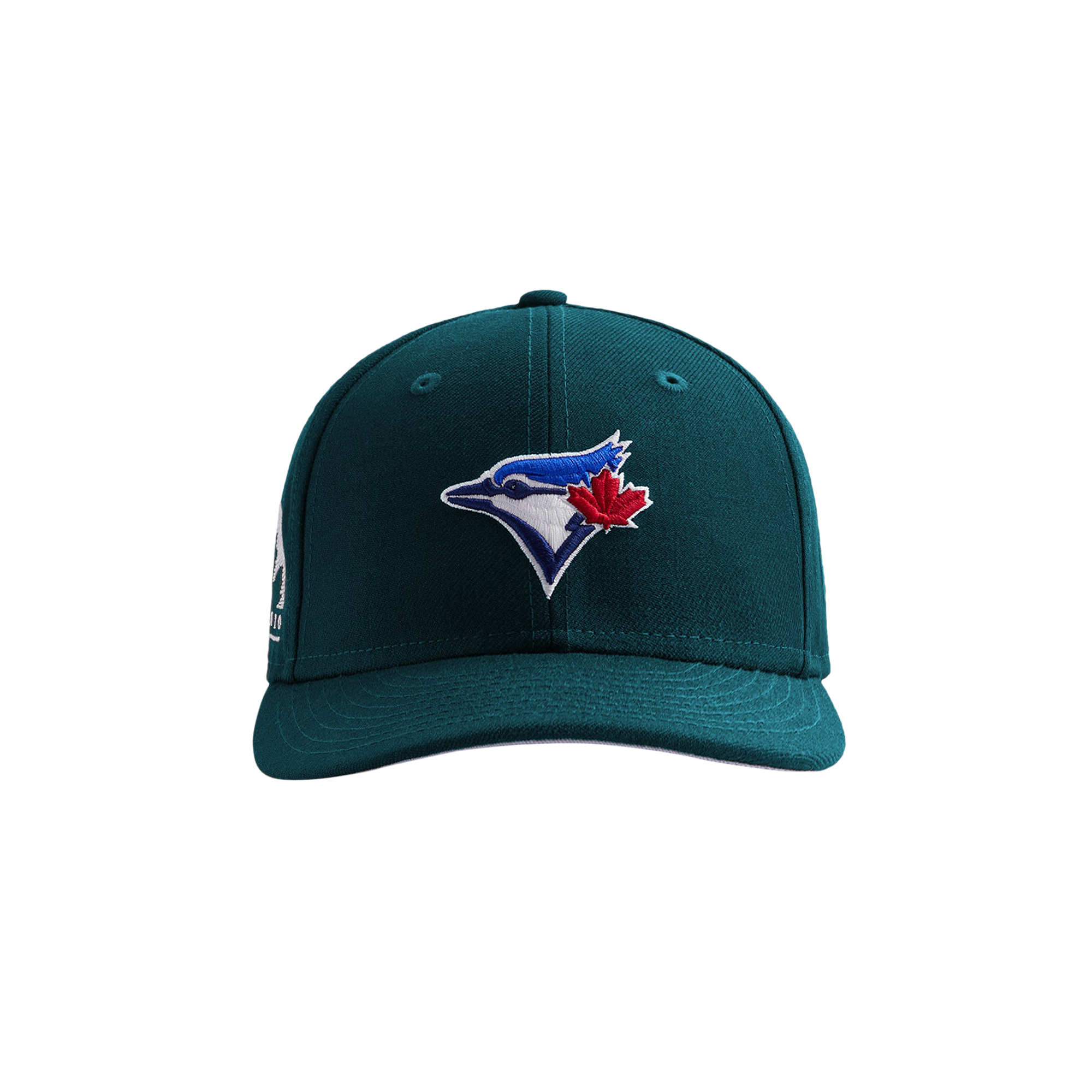 Pre-owned Kith Toronto Blue Jays 59fifty Low Profile 'stadium' In Green