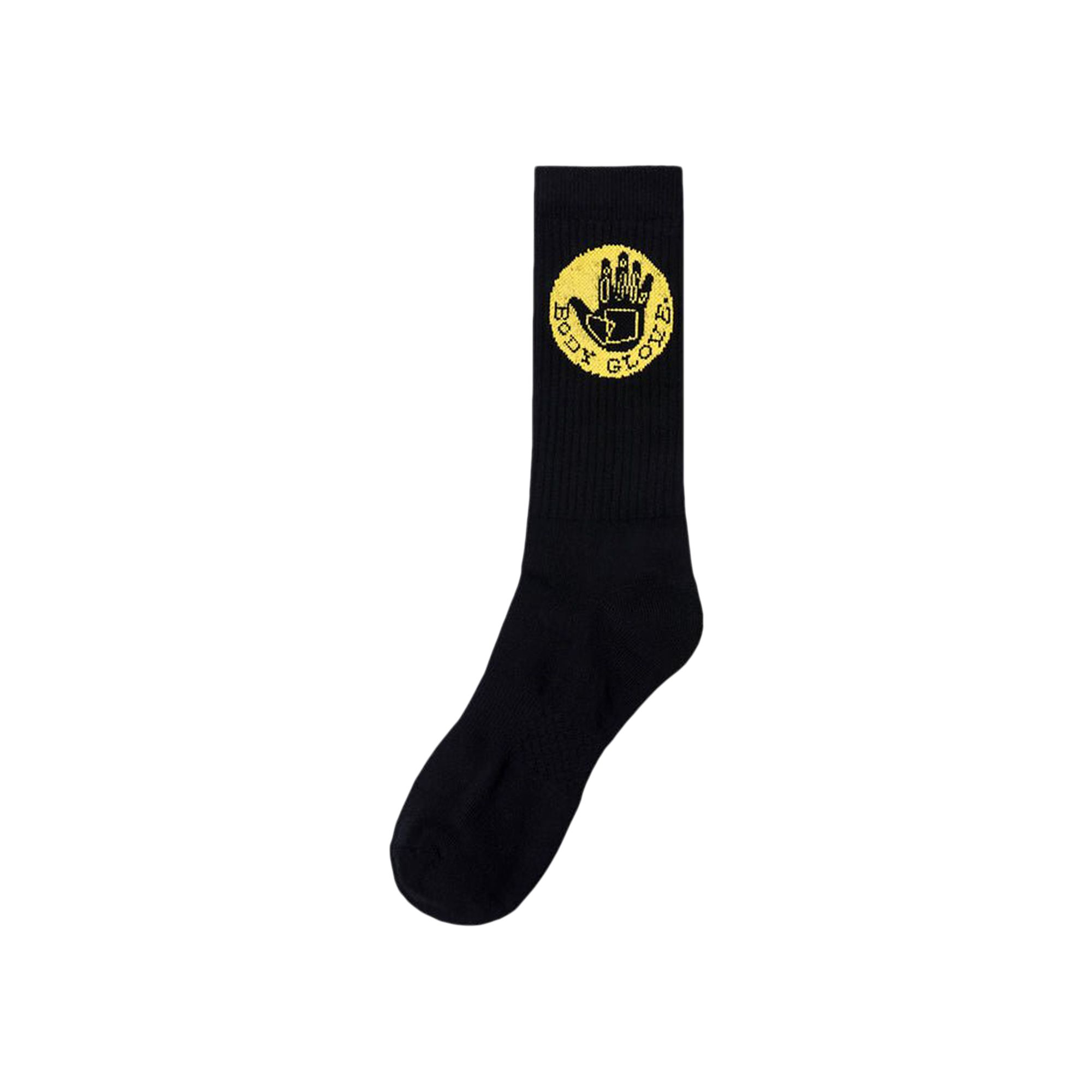 Pre-owned Anti Social Social Club X Body Glove Toenails Socks 'black' | Men's Size L