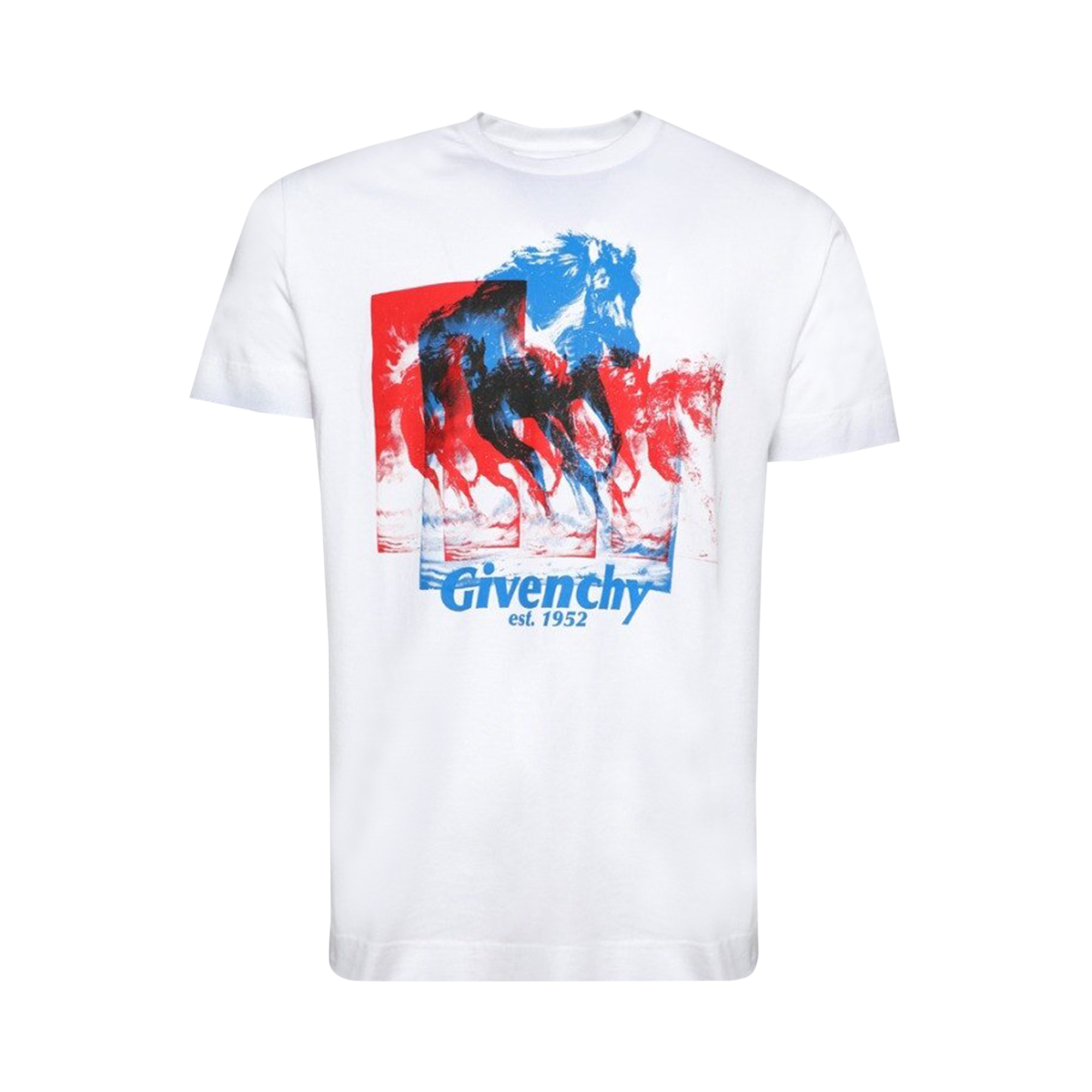 Pre-owned Givenchy Classic Fit T-shirt 'white'