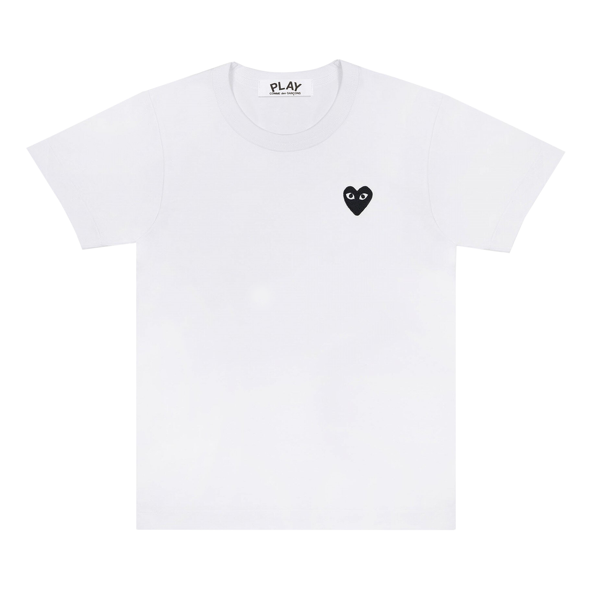 Pre-owned Comme Des Garçons Play Heart Tee 'white'