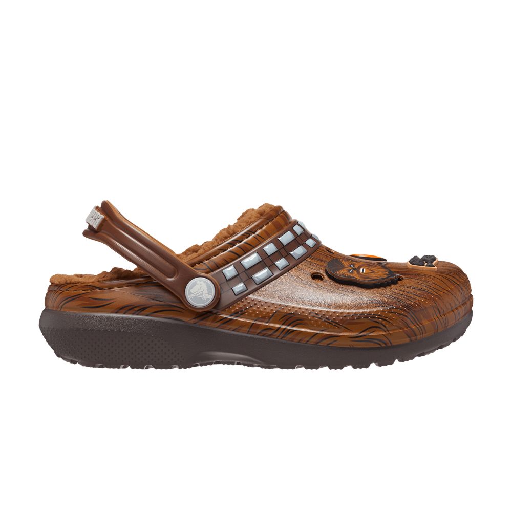 Crocs Star Wars x Classic Lined Clog Kids 'Chewbacca' | Brown | Kid's Size 6