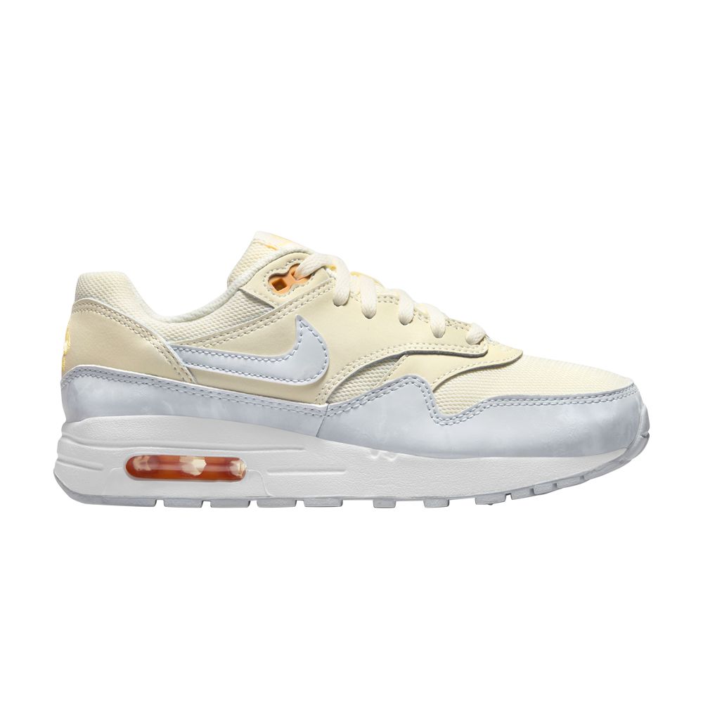 Pre-owned Nike Air Max 1 Gs 'melon Tint' | Cream | Kid's Size 4 In White