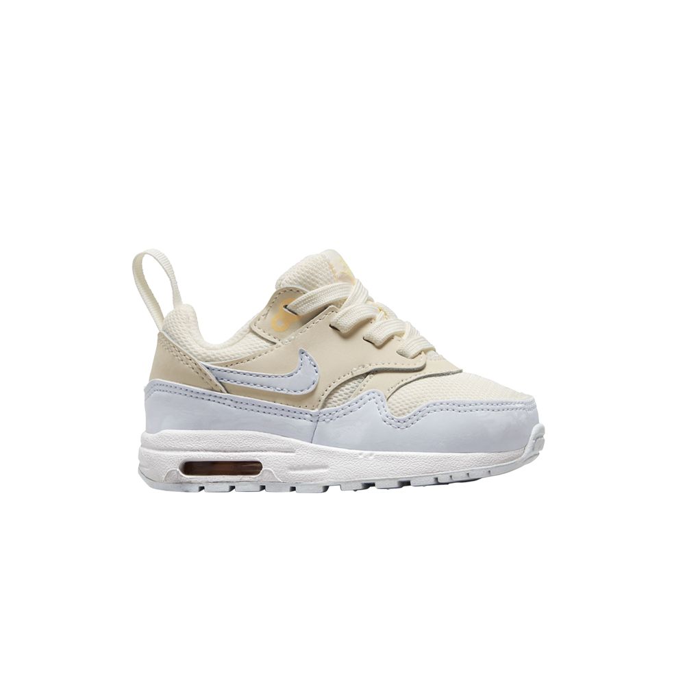 Pre-owned Nike Air Max 1 Easyon Td 'melon Tint' | Cream | Infant Size 7 In White