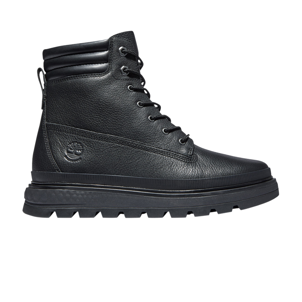 Pre-owned Timberland Wmns Ray City 6 Inch 'black'