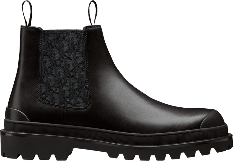 Dior Explorer Chelsea Boot 'Dior Oblique - Black'