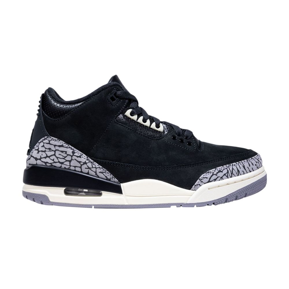 Pre-owned Air Jordan Wmns 3 Retro 'off Noir' In Black